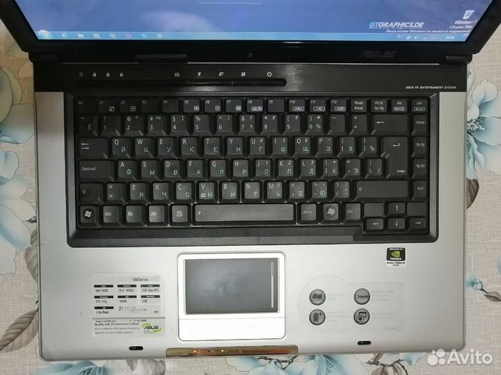 Ноутбук asus x50c