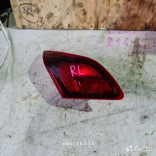 Фонарь в крышку левый opel astra j