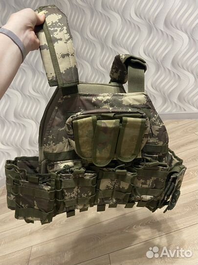 Разгрузка плитник с подсумками