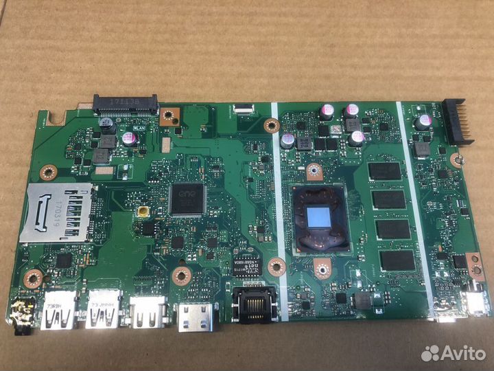 Материнская плата Asus D541N celeron 3350 4gb