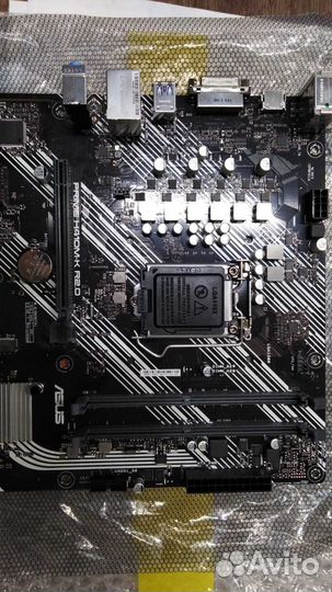Материнская плата S1200 asus prime H410M-K R2.0