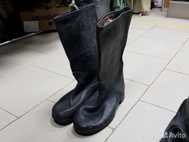 Сапоги яловые советские