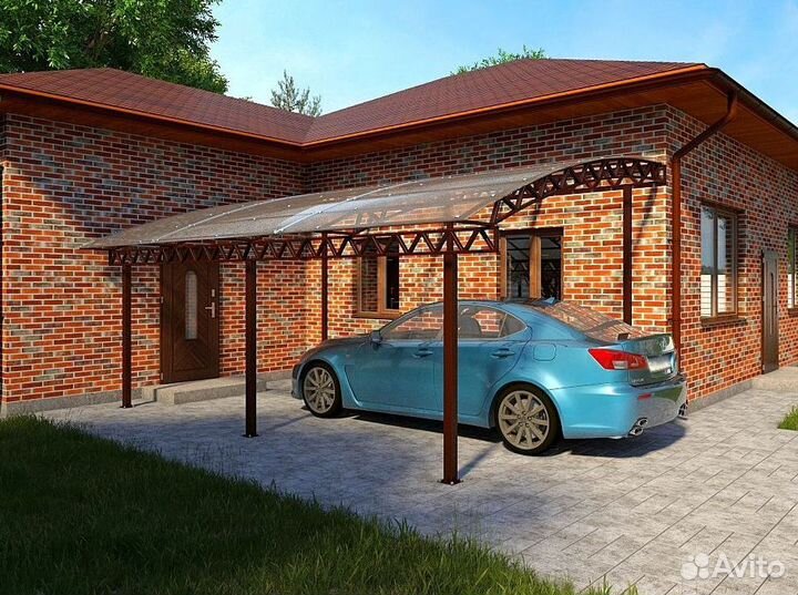 Металлические навесы