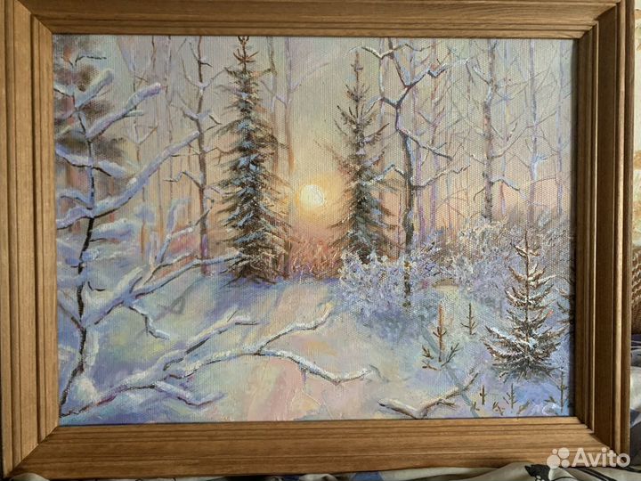 Картина маслом на холсте