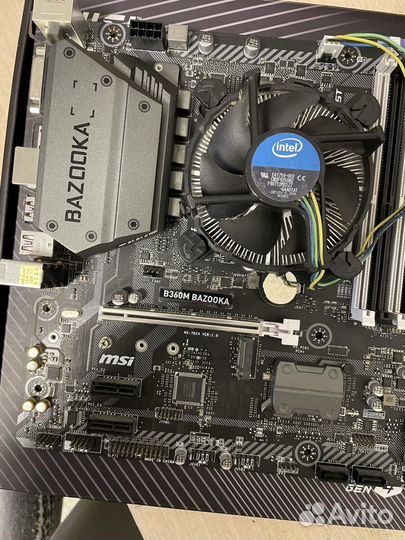 Материнская плата с процесором i5-8400