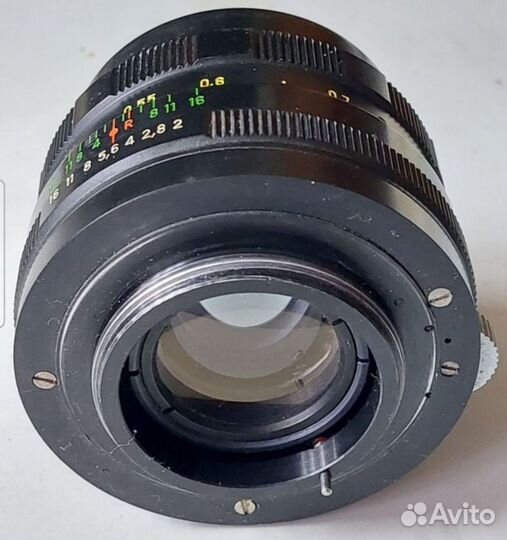 Объектив Helios-44M 2/58 с Фотоаппаратом Zenit TTL