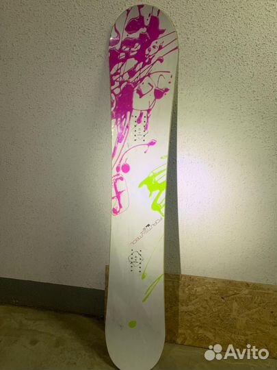 Сноуборд +Крепление для сноуборда