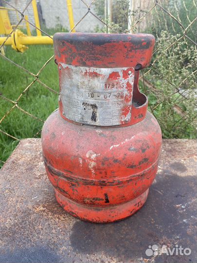 Газовый баллон маленький