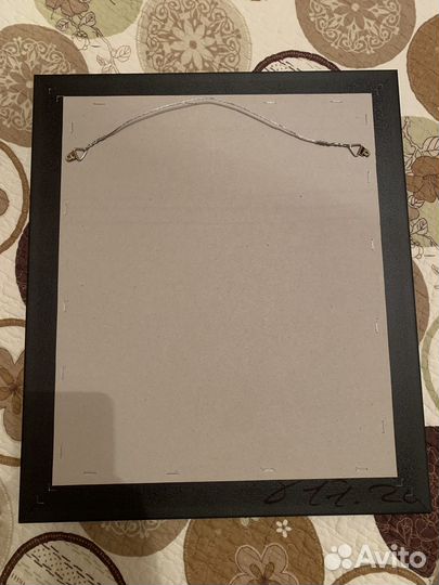 Картина вышивка «Весенний дождь»