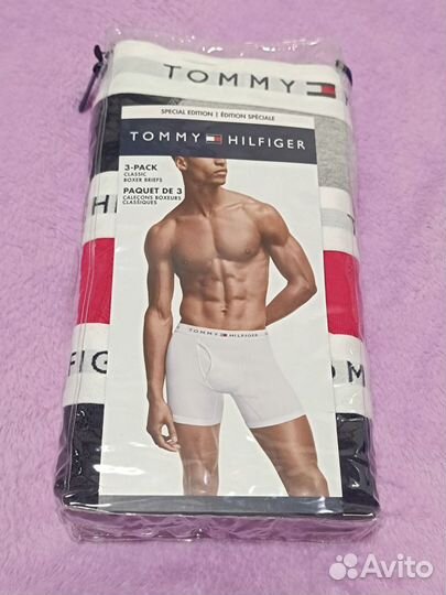 Новые боксёры Tommy Hilfiger+футболка М