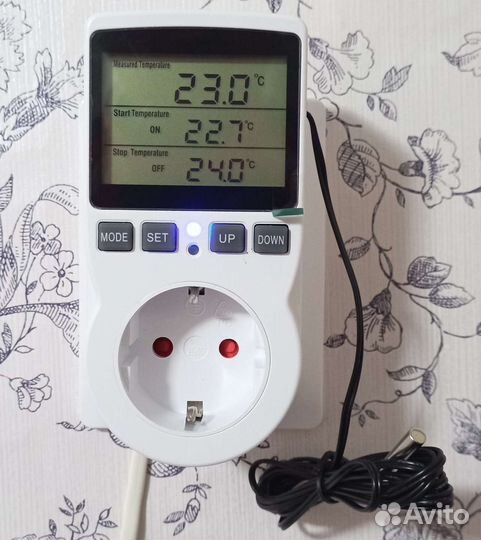 Терморегулятор+таймер 3,6 кВт