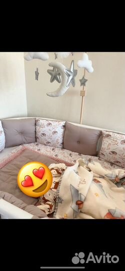 Бортики в детскую кроватку