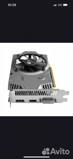 Видеокарта rx550 4gb (новая)