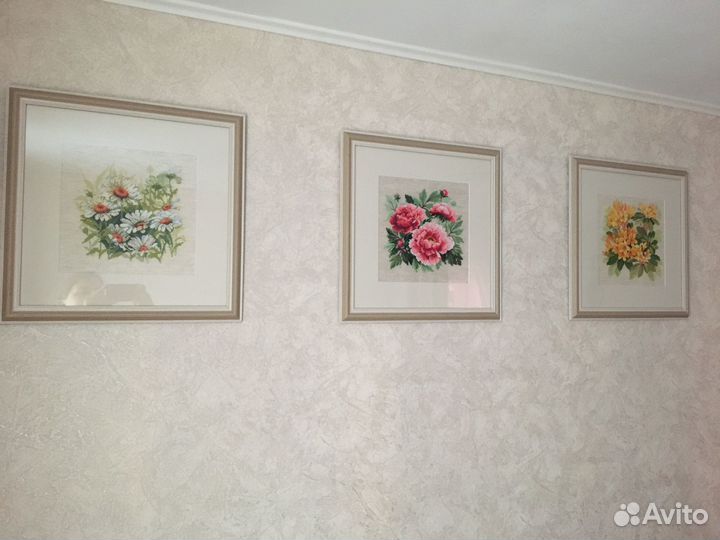 Картина вышитая крестом