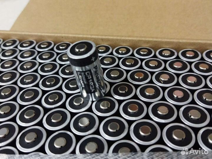 Батарейка Panasonic CR123 Industrial lithium