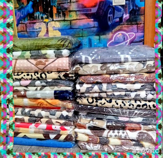 Пледы/флис, бамбук