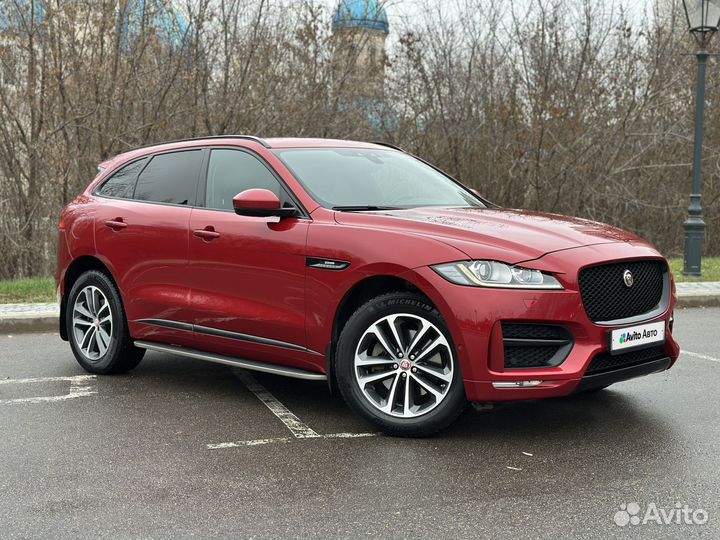 Jaguar F-Pace 3.0 AT, 2016, 196 000 км