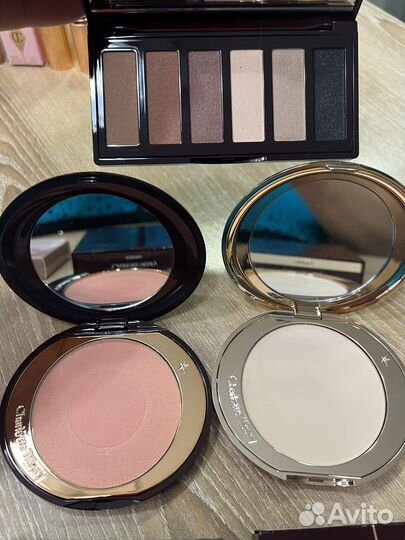 Charlotte Tilbury румяна,пудра,тени,помада,тон