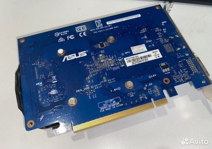 Видеокарта Gt 1030 2gb gddr5