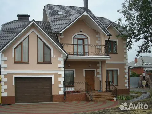 Фасад дома реальные фото строительство забора - Услуги и сервисы в Республике Крым Поиск специалистов Усл