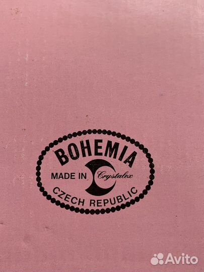 Бокалы 6 шт Чешское стекло