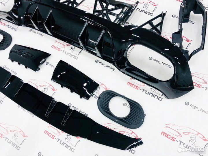 Диффузор Mercedes w177 А35 AMG (Седан)