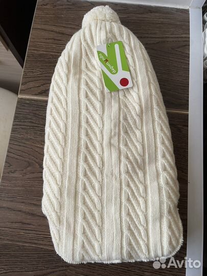 Шапка шлем для девочки 48 50