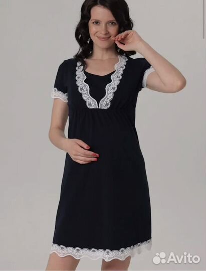 Ночная сорочка для беременных и кормящих