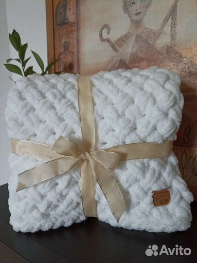 Плед детский плюшевый