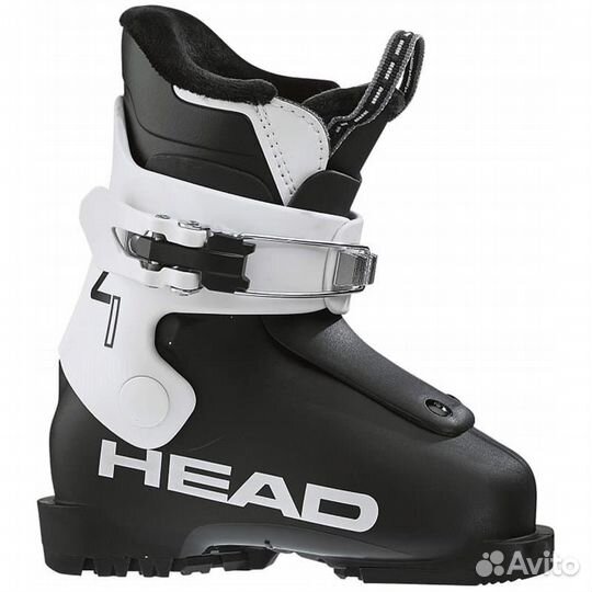 18.0-18.5 Ботинки head Z1 black white 18.5