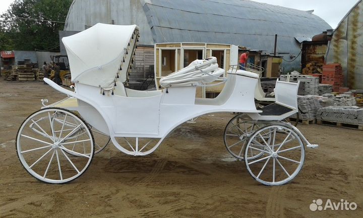 Карета для лошади и пони изготовление под заказ