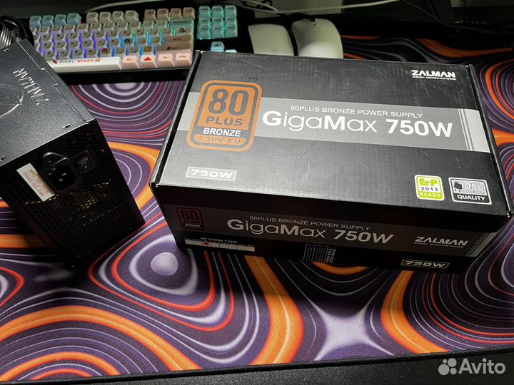 Блок питания zalman GigaMax (gvii) 750W ZM750-gvii