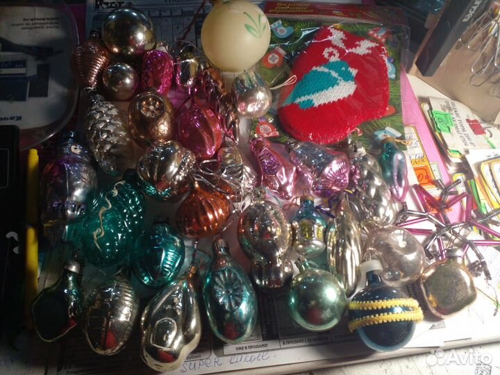 Елочные игрушки СССР