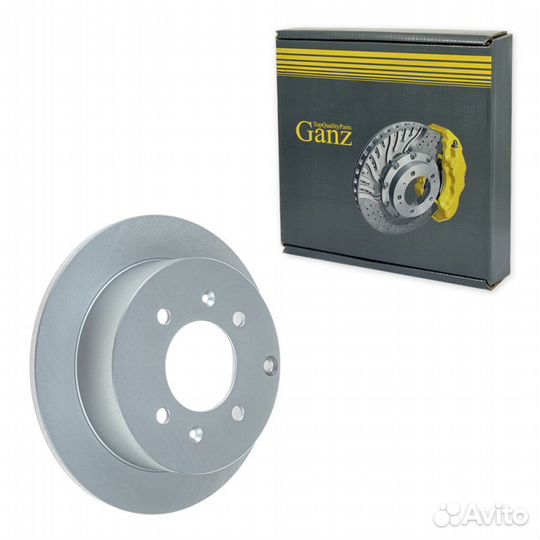 Диск тормозной задний с покрытием hyundai Sonat