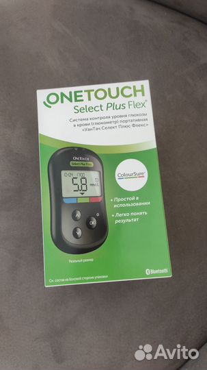 Глюкометр + полный комплект one touch select plus
