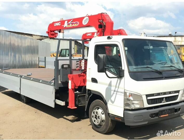 Аренда и услуги манипулятора, стрела 4 т, 13 м, борт 6 т, 6 м