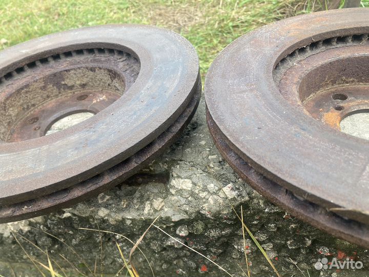 Передние тормозные диски subaru 277мм