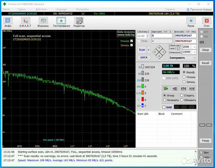 2Tb Seagate Baracuda ST2000DM005