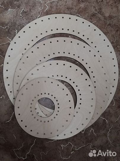 Основа из фанеры для новогодних венков