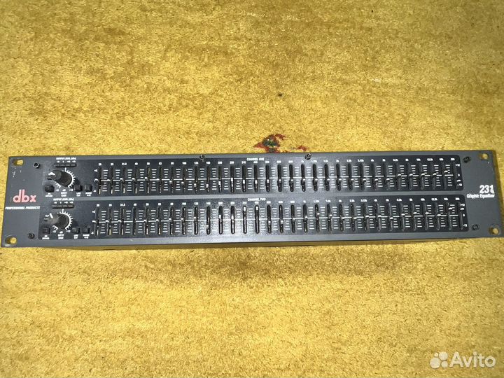 Эквалайзер dbx 231 б/у