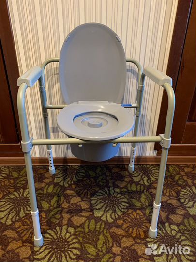 Кресло туалет для инвалидов бу