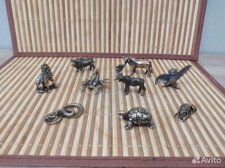 Фигурки из бронзы и латуни