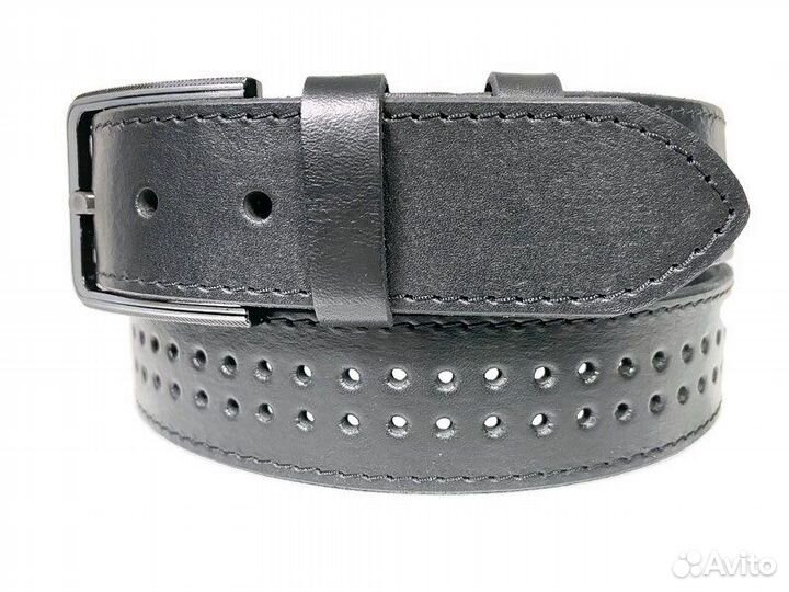 Ремень кожаный с перфорацией NN 245