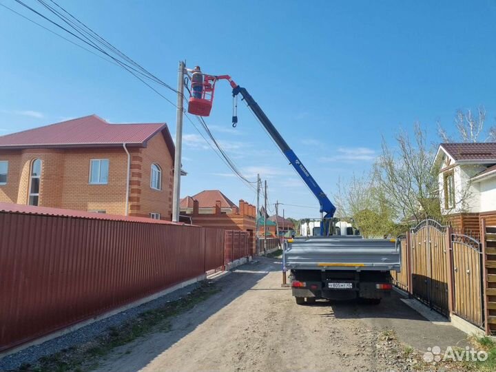 Аренда и услуги телескопической автовышки, 250 кг, 12 м