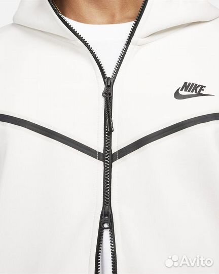 Худи nike tech fleece(M-XXL) белое