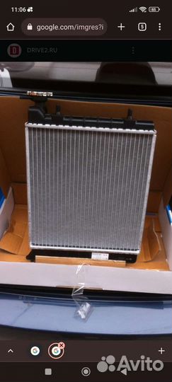 Радиатор охлаждения kia ceed