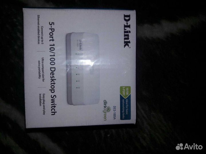 Heупрaвляeмый коммутaтоp dеs-1005А