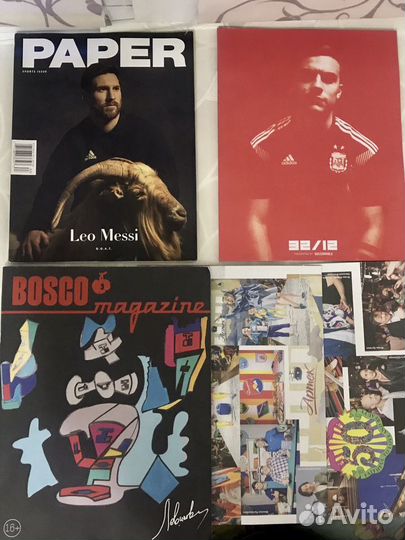 Месси Paper Журналы «Soccer»