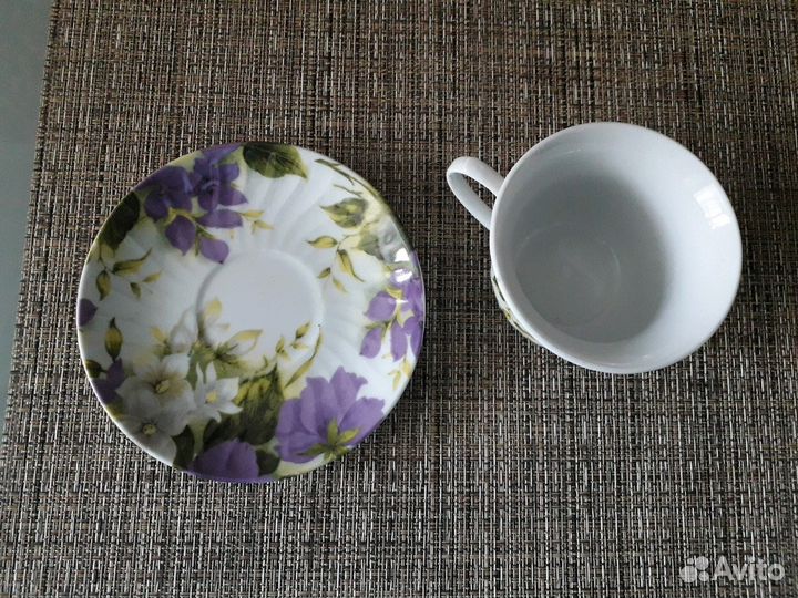 Фарфоровый чайный сервиз новый