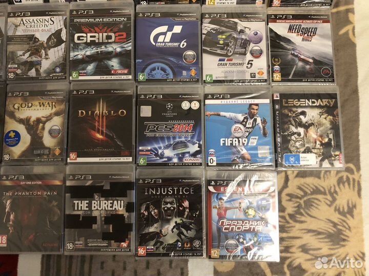 Новые игры для PlayStation 3 (sealed)